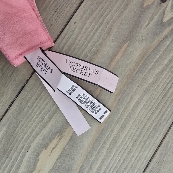 NWT Victoria's Secret PINK Body Lined Demi Bra coral pink size 36DD or 36E - Picture 6 of 11